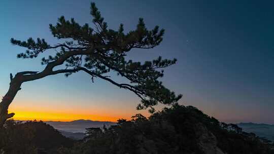 航拍辽宁鞍山千山日出 震撼片头