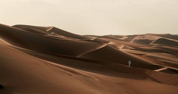 沙漠荒漠多角度航拍