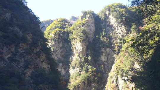 秦岭秋季风景