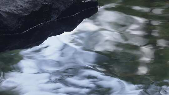 溪水河流乘凉 唯美意境 治愈夏天疗愈白噪音