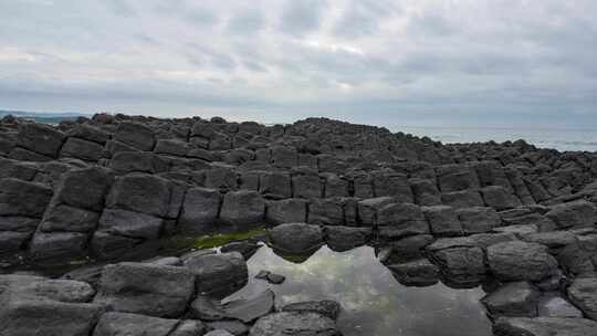 福建漳州滨海火山国家地质公园古火山口