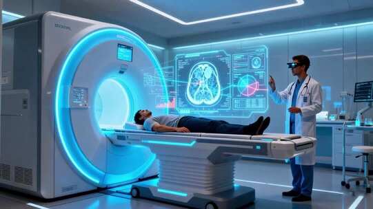 核磁共振 CT检查 医学设备 脑部检查