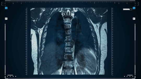 人类肺部X光检查或对有肺部问题（如病毒进