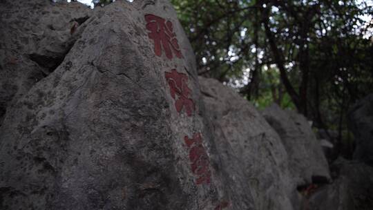 杭州灵隐寺飞来峰顶