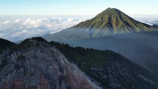 印度尼西亚Java卡瓦伊延火山和古农莫兰
