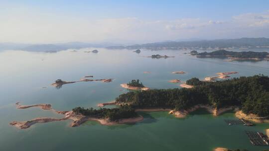 万绿湖 新丰江 河源 水库 青山绿水 生态