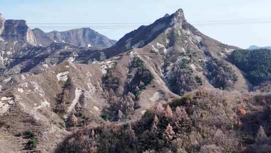 野长城的山崖