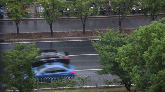 车流 上海交通 城市交通 汽车 城市道路视频素材模板下载