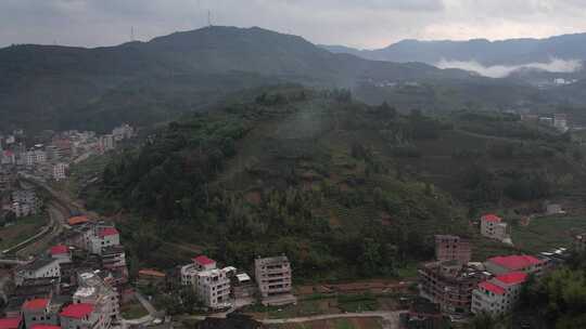 福建闽南农村风光航拍