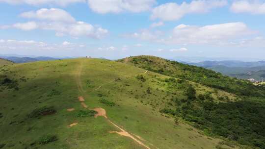 福清大姆山草场航拍