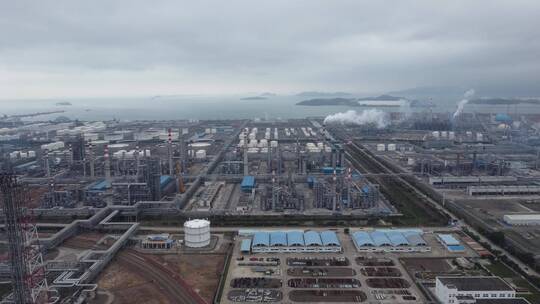 惠州大亚湾油厂视频素材模板下载