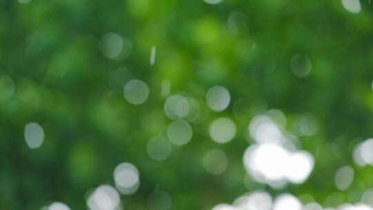 下雨天雨滴雨水