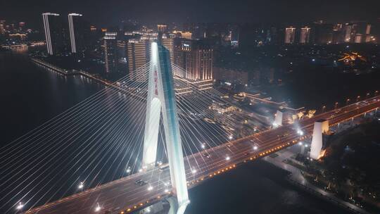 海口世纪大桥夜景