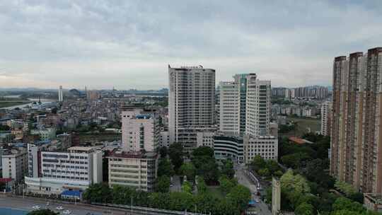 广西贵港市人民医院航拍