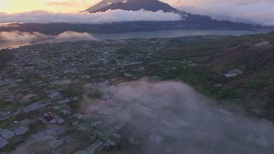 金塔马尼，巴图尔，火山，农场