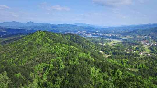 水库自然风光千岛湖