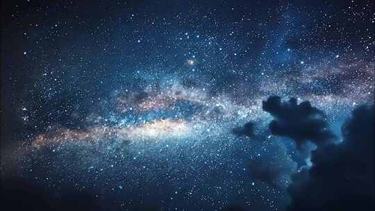 星云星空延时银河星轨北极光流星雨星辰大海