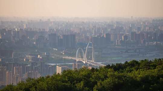 高视角北京首钢大桥