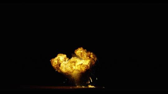 4k爆炸生成的多种火焰效果背景视频素材45