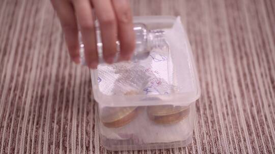 【镜头合集】一次性饭盒冰袋储存花蛤