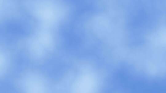 蓝色天空云朵飘浮背景视频素材