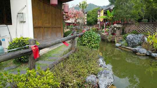 衡东风景枫仙岭景区航拍