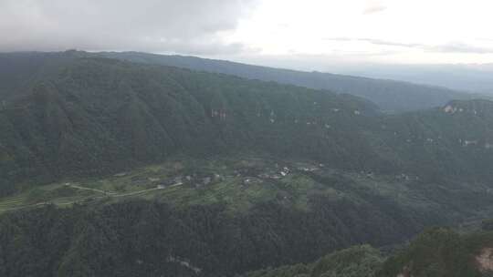 黄水大风堡景区航拍