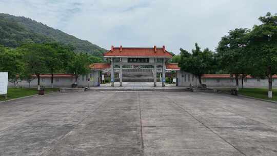 福建省漳州市南靖麒麟山公园航拍