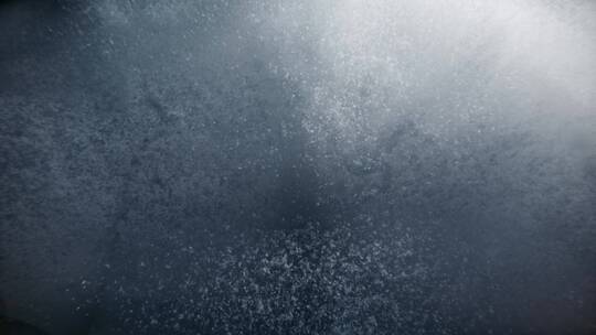极简微距模拟冰雪天气自然流体