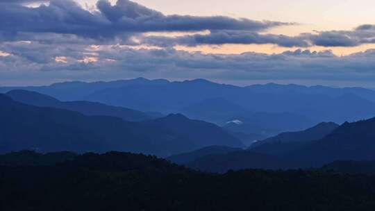 云南普洱景迈山大景航拍