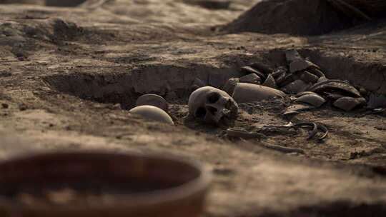 大型考古现场空境