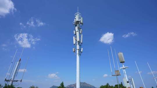 5G基站信号发射铁塔