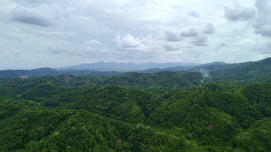 航拍青山大山群山