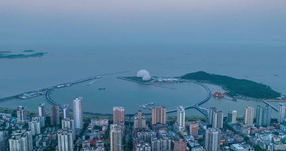 珠海日月贝海上歌剧院贝壳建筑