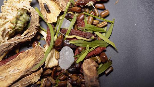 健康代茶饮消食去火花草茶视频素材模板下载