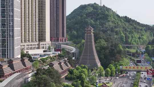 贵阳风雨桥航拍