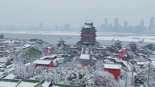 南昌滕王阁雪景10