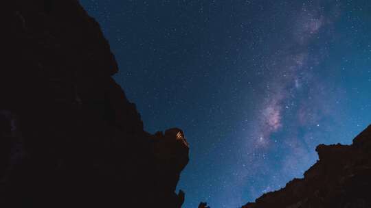 夜晚星空延时