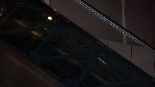 电梯滚梯扶梯机械结构视频素材模板下载