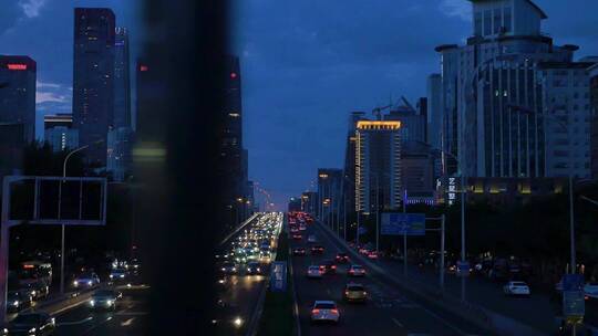 北京城市车流