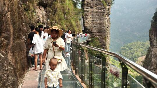 浙江温州雁荡山山谷奇特景观