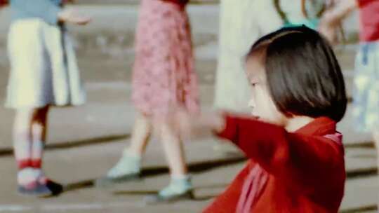 1956年北京街头视频素材模板下载
