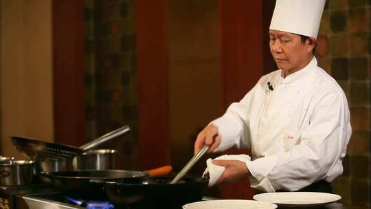 餐饮 美食 厨师 美食制作 美味 菜肴视频素材模板下载