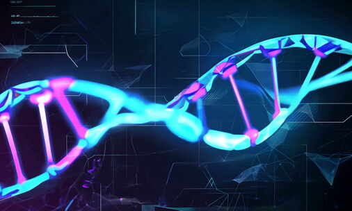 科技 DNA 双螺旋 基因素材 基因编辑