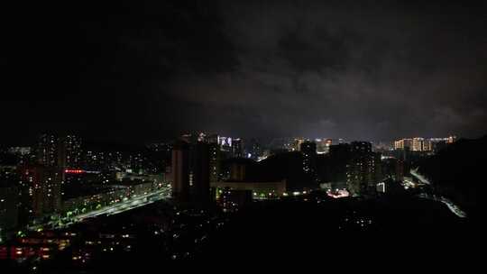 盘州市夜景航拍