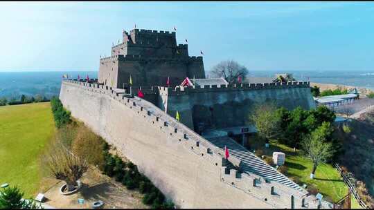 北京俯瞰长城建筑景观