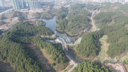 大气自然风景湖南怀化岩门生态公园