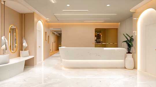 高端美容院机构SPA按摩女子私密休闲中心