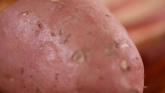 地瓜红薯白薯上的黑斑疤痕