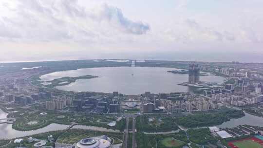 滴水湖 上海浦东 临港新片区 地标